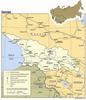 Карта Грузии